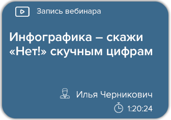 Инфографика – скажи «Нет!» скучным цифрам